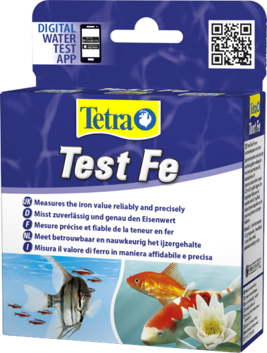 Tetra Wassertest zur Messung von Eisen Fe