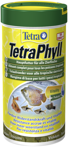 Tetra Phyll 250ml Pflanzliches Flockenfutter