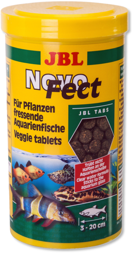 JBL NovoFect 100ml Futtertabletten für Pflanzenfresser