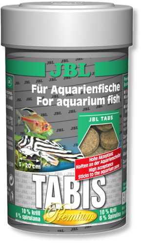 JBL Tabis 100ml Futtertabletten mit Krill und Spirulina