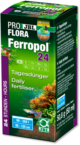 JBL ProFlora Ferropol 24 Tagesdünger 50ml für 50.000 Liter