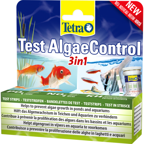 Tetra AlgaeControl 25 Teststreifen Po4 No3 KH