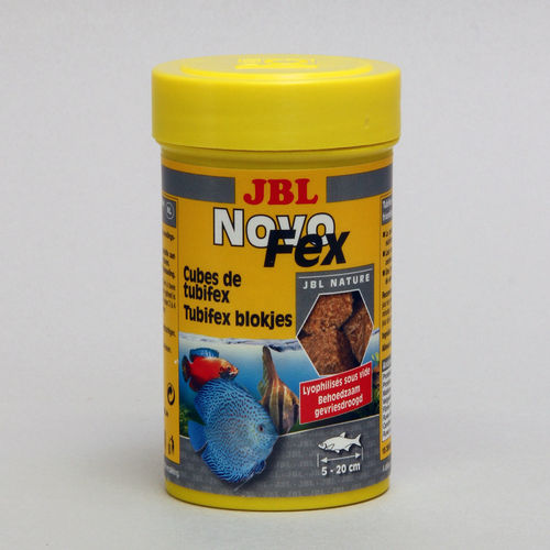 JBL NovoFex 100ml Tubifex Würfel für Zierfische