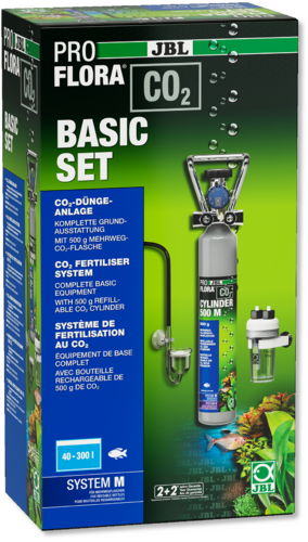 JBL ProFlora CO2 Basic Set M mit 500g Mehrwegflasche
