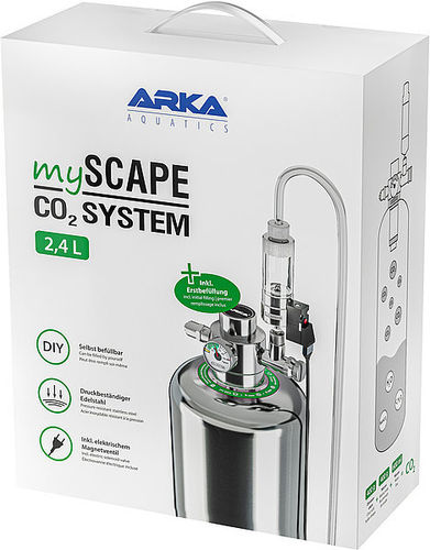 Arka MyScape Co2 System medium 2,4 Liter mit Nachtabschaltung